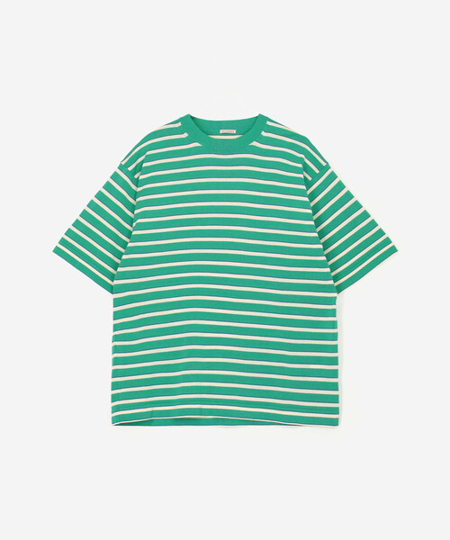 RYE TENDER(ライテンダー)の「RYE TENDER | 〈別注〉半袖 クルーネックニット MEN(ニット/セーター・メンズ・グリーン系その他/ブルー系その他/ベージュ系その他/ブラック系その他・1/2)」の6枚目の写真