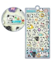 ViViDAY（ビビデー）の「パンダ ぷっくり3Dシール（ステッカー/テープ）」