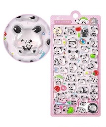 ViViDAY（ビビデー）の「パンダ ぷっくり3Dシール（ステッカー/テープ）」