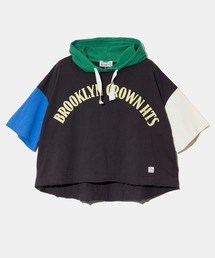 CUBE SUGAR（キューブシュガー）の「CUBE SUGAR/キューブシュガー　21/-OE天竺 ロゴプリントパーカー（パーカー）」