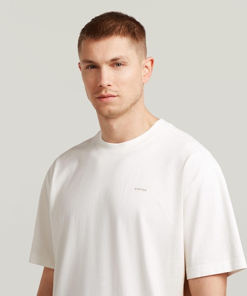 G-STAR(ジースター)の「Sprayed Relaxed T-Shirt/スプレーデザイングラデーションリラックスTシャツ(Tシャツ/カットソー・メンズ・ホワイト系その他/ブルー系その他・X-LARGE/LARGE/MEDIUM/SMALL/X-SMALL)」の6枚目の写真
