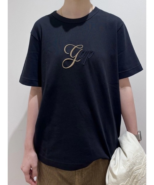 GAP(ギャップ)の「ヘビーウェイト トーンミックス GAPロゴTシャツ(Tシャツ/カットソー・メンズ・レッド/ホワイト/ブラック/ブルー/グリーン・XS/S/M/L/XL)」の3枚目の写真