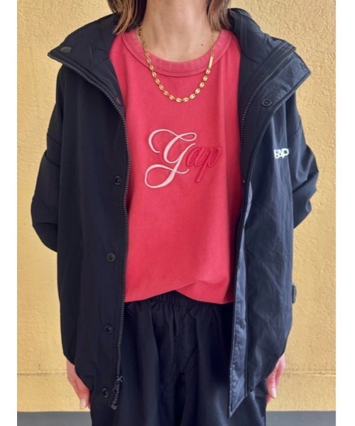 GAP(ギャップ)の「ヘビーウェイト トーンミックス GAPロゴTシャツ(Tシャツ/カットソー・メンズ・レッド/ホワイト/ブラック/ブルー/グリーン・XS/S/M/L/XL)」の21枚目の写真