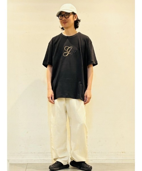 GAP(ギャップ)の「ヘビーウェイト トーンミックス GAPロゴTシャツ(Tシャツ/カットソー・メンズ・レッド/ホワイト/ブラック/ブルー/グリーン・XS/S/M/L/XL)」の6枚目の写真