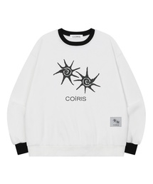 COIRIS（コイリス）の「ソルナ 配色 スウェット 男女共用 (13カラー)（スウェット）」