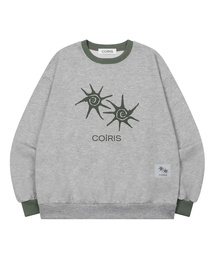 COIRIS（コイリス）の「ソルナ配色スウェット 男女共用 (13カラー)（スウェット）」