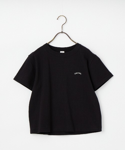 ORCIVAL（オーシバル）の「[ORCIVAL/オーシバル] ロゴ刺繍 ショートスリーブ Tシャツ（Tシャツ/カットソー・レディース・ベージュ系その他/ブルー系その他/オフホワイト/サックスブルー/ブラック・2）」の7枚目の写真