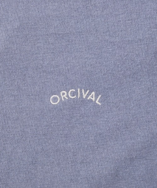 ORCIVAL（オーシバル）の「[ORCIVAL/オーシバル] ロゴ刺繍 ショートスリーブ Tシャツ（Tシャツ/カットソー・レディース・ベージュ系その他/ブルー系その他/オフホワイト/サックスブルー/ブラック・2）」の11枚目の写真