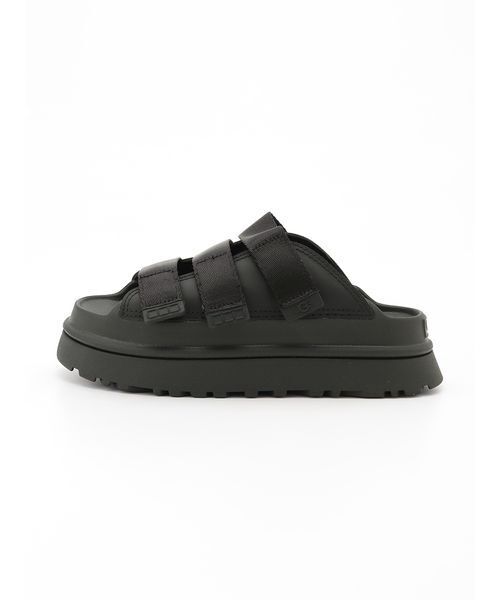 UGG(アグ)の「【UGG】1167430-BLK W GOLDENGLOW SLIDE(サンダル・レディース・ブラック・25/23/24/22)」の6枚目の写真
