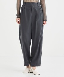 [08sircus/08サーカス]Dobby cloth side zip pants