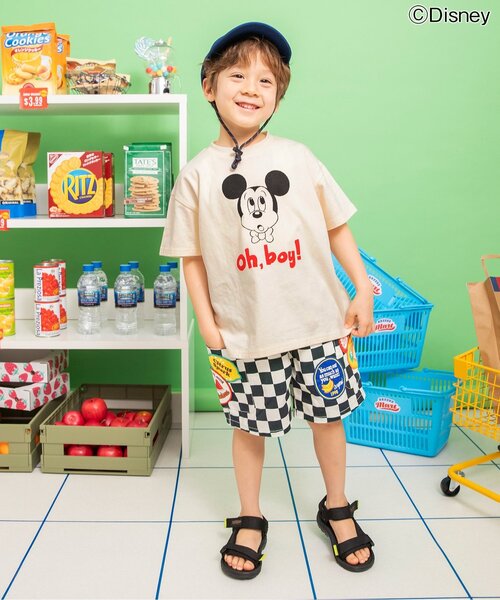 Disney(ディズニー)の「【リンク】ディズニーキャラクター/Tシャツ(Tシャツ/カットソー・キッズ・ネイビー/ブラウン/アイボリー・80/90/100/110/120/130/140)」の9枚目の写真