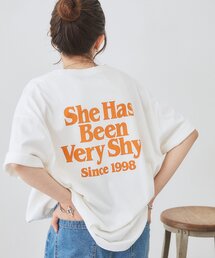 【Enlude】バックロゴプリントTシャツ《ユニセックス》