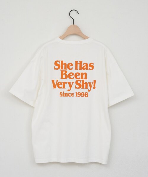 DISCOAT（ディスコート）の「【Enlude】バックロゴプリントTシャツ《ユニセックス》（Tシャツ/カットソー・レディース・ブラック/チャコールグレー/オフホワイト・FREE）」の18枚目の写真