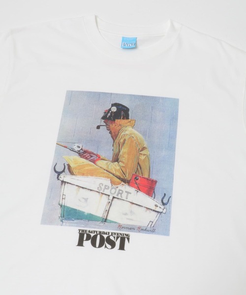 FORK&SPOON(フォークアンドスプーン)の「FORK&SPOON Norman Rockwell Short-SleeveT-shirts(Tシャツ/カットソー・メンズ・オフホワイト/チャコールグレー・5/4)」の11枚目の写真