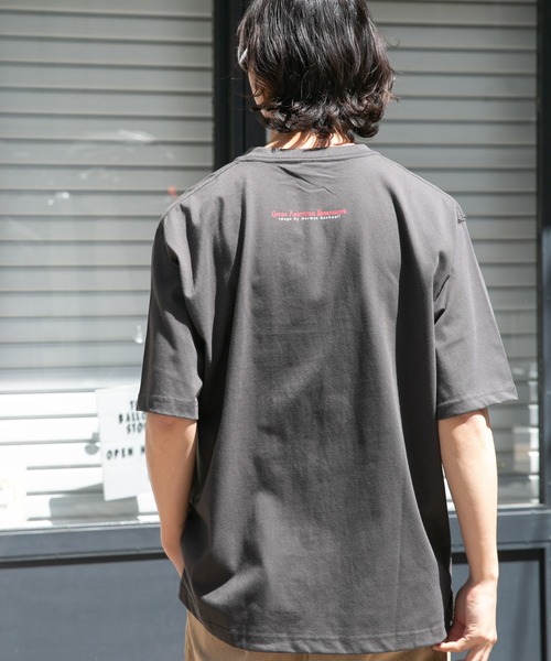 FORK&SPOON(フォークアンドスプーン)の「FORK&SPOON Norman Rockwell Short-SleeveT-shirts(Tシャツ/カットソー・メンズ・オフホワイト/チャコールグレー・5/4)」の20枚目の写真