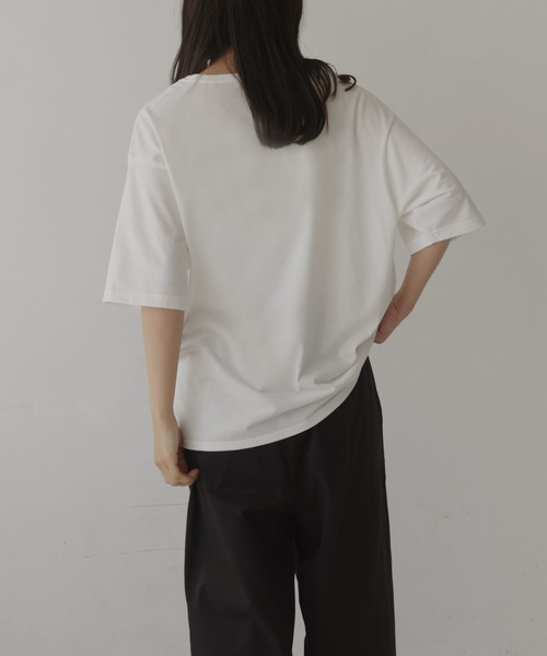 hellam(へラム)の「【接触冷感・UVカット】アソートフォトTシャツ(Tシャツ/カットソー・レディース・ホワイト系3/ホワイト系2/ホワイト系1・FREE)」の17枚目の写真