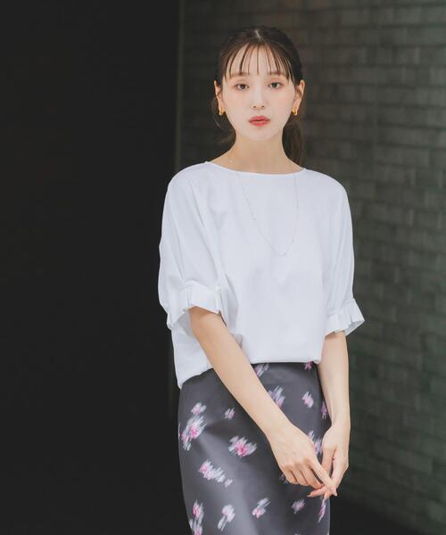 UVカットクールタッチタックスリーブプルオーバー（Tシャツ/カットソー