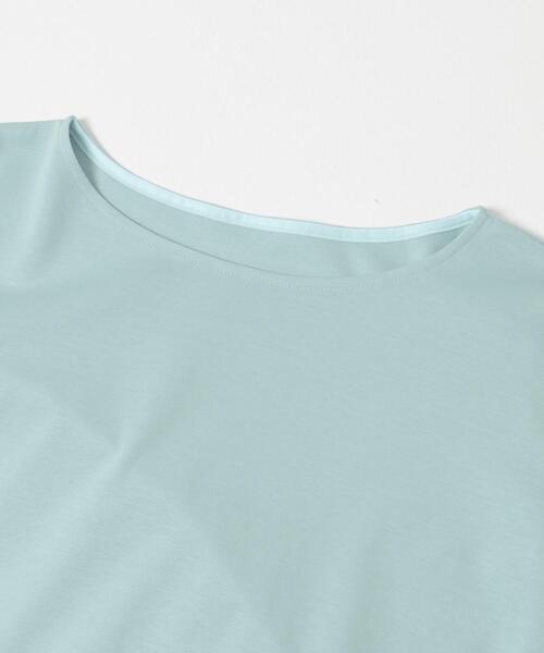 URBAN RESEARCH ROSSO WOMEN(アーバンリサーチ ロッソ)の「UVカットクールタッチタックスリーブプルオーバー(Tシャツ/カットソー・レディース・オフホワイト/ピンク/ブラック/ブルー系その他/キャメル/グリーン系その他・FREE)」の8枚目の写真