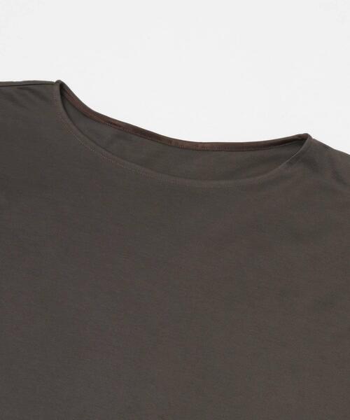 URBAN RESEARCH ROSSO WOMEN(アーバンリサーチ ロッソ)の「UVカットクールタッチタックスリーブプルオーバー(Tシャツ/カットソー・レディース・オフホワイト/ピンク/ブラック/ブルー系その他/キャメル/グリーン系その他・FREE)」の15枚目の写真