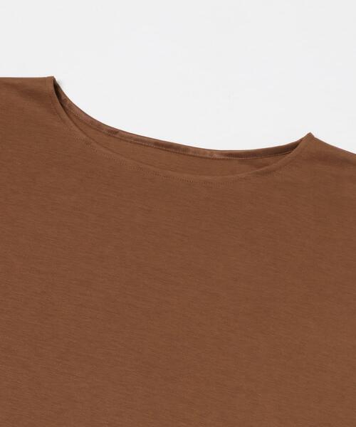 URBAN RESEARCH ROSSO WOMEN（アーバンリサーチ　ロッソ）の「UVカットクールタッチタックスリーブプルオーバー（Tシャツ/カットソー・レディース・オフホワイト/ピンク/ブラック/ブルー系その他/キャメル/グリーン系その他/ミント・FREE）」の9枚目の写真