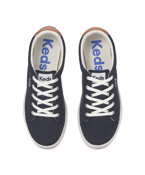 Keds（ケッズ）の「Keds ケッズ クレスト キャンバス ネイビー（スニーカー・レディース・ネイビー・25.0cm/24.0cm/23.0cm）」の3枚目の写真