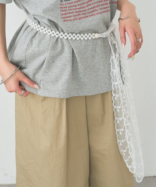 mystic（ミスティック）の「パールレースベルト（ベルト・レディース・オフホワイト・ONE SIZE）」の11枚目の写真