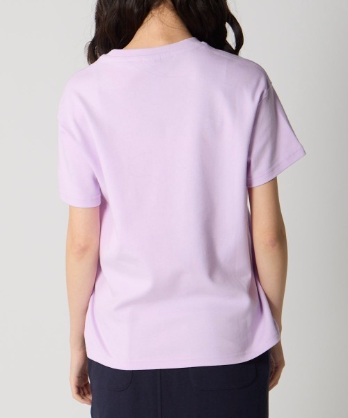 Kappa(カッパ)の「カスレプリント半袖Tシャツ(Tシャツ/カットソー・レディース・ピンク/ホワイト/ネイビー・LARGE/MEDIUM/SMALL)」の7枚目の写真