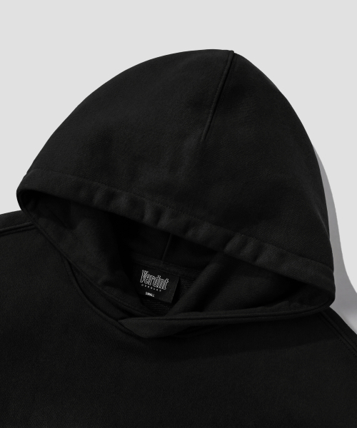 Verdnt（バーダント）の「オーバーサイズベーシックロゴフードパーカー[ブラック]（パーカー・レディース・その他・SMALL/MEDIUM/LARGE）」の6枚目の写真