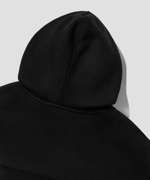 Verdnt（バーダント）の「オーバーサイズベーシックロゴフードパーカー[ブラック]（パーカー・レディース・その他・SMALL/MEDIUM/LARGE）」の9枚目の写真