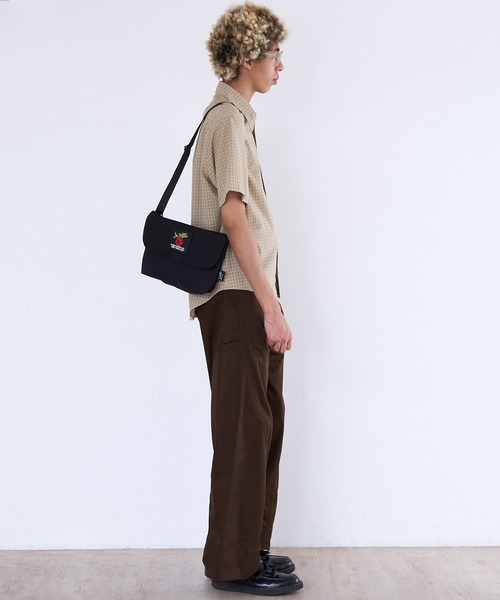 De Martini（ディ マティーニ）の「De Martini MINI MESSENGER V2 (DM3500)（ショルダーバッグ・メンズ・ブラック系その他/ブラック/ネイビー・FREE）」の18枚目の写真