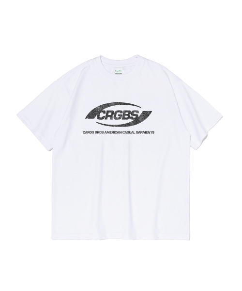CARGOBROS(カーゴブロス)の「(ビッグサイズ) オーバーボックス ロゴ 半袖Tシャツ (クラック-ホワイト)(Tシャツ/カットソー・メンズ・その他・FREE)」の7枚目の写真