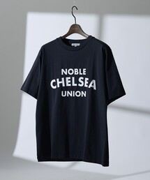 ロゴプリント クルーネック Tシャツ -NOBLECHELSEAUNION-