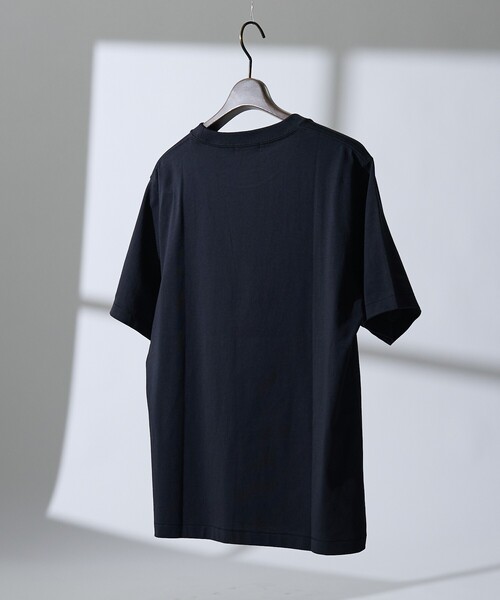 DESIGNWORKS（デザインワークス）の「ロゴプリント クルーネック Tシャツ -NOBLECHELSEAUNION-（Tシャツ/カットソー・メンズ・ブラック/ホワイト・46/48）」の4枚目の写真