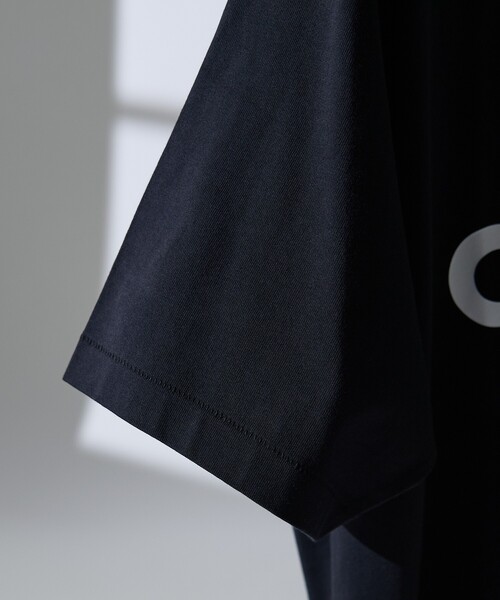 DESIGNWORKS（デザインワークス）の「ロゴプリント クルーネック Tシャツ -NOBLECHELSEAUNION-（Tシャツ/カットソー・メンズ・ブラック/ホワイト・46/48）」の6枚目の写真