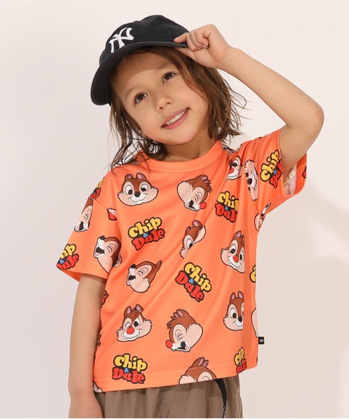 BABYDOLL(ベビードール)の「【速乾】ディズニー キャラクター総柄Tシャツ 1715K(Tシャツ/カットソー・キッズ・その他31/チェリーピンク/レッド/オレンジ系9/ブルー・90cm/100cm/80cm/110cm/120cm/130cm)」の9枚目の写真