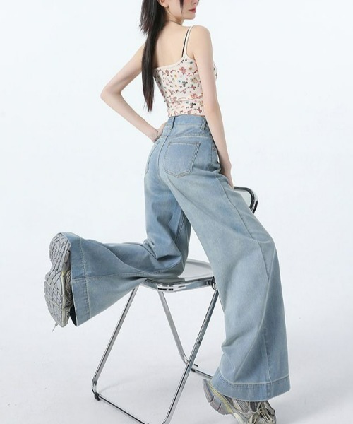 REBALANCE(リバランス)の「フレアデニムパンツ(デニムパンツ・レディース・C/B/A・SMALL/MEDIUM/LARGE)」の4枚目の写真