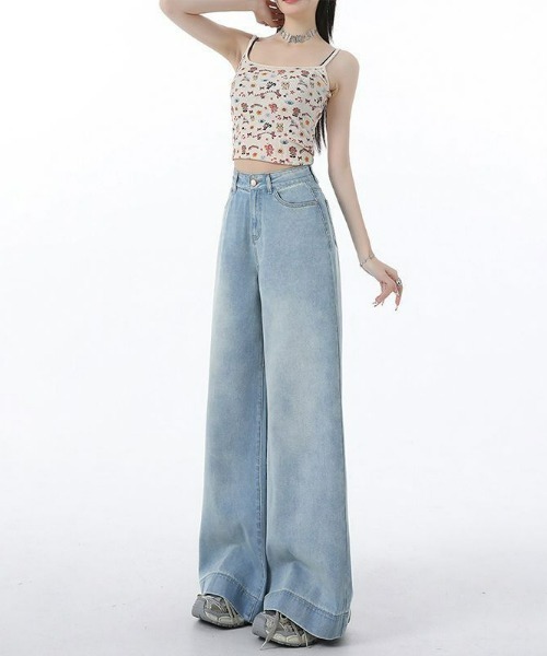 REBALANCE(リバランス)の「フレアデニムパンツ(デニムパンツ・レディース・C/B/A・SMALL/MEDIUM/LARGE)」の8枚目の写真