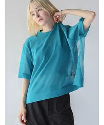 :ETHROF（イーサオブ）の「DOLMAN SLEEVE SHEER KNIT TOPS（ニット/セーター）」