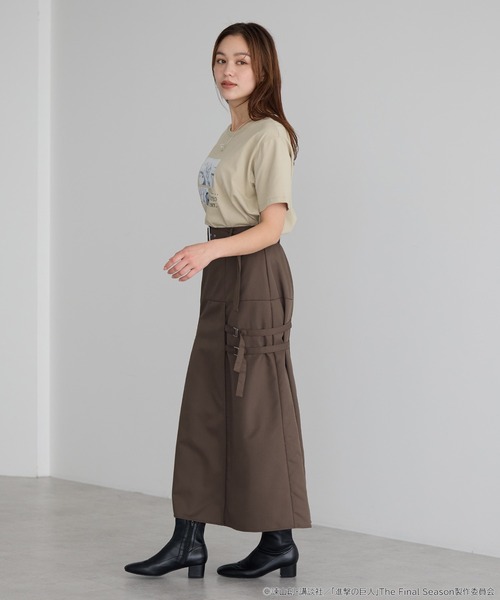earth music&ecology(アースミュージックアンドエコロジー)の「はじまりのTシャツ(Tシャツ/カットソー・レディース・ブラック/ホワイト/ベージュ・L/M/S)」の5枚目の写真