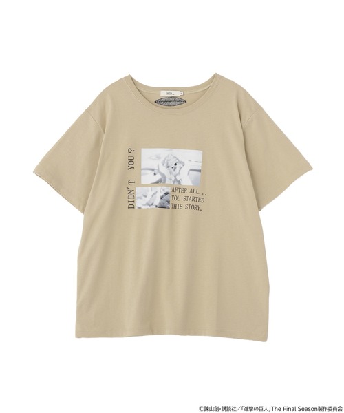earth music&ecology(アースミュージックアンドエコロジー)の「はじまりのTシャツ(Tシャツ/カットソー・レディース・ブラック/ホワイト/ベージュ・L/M/S)」の21枚目の写真