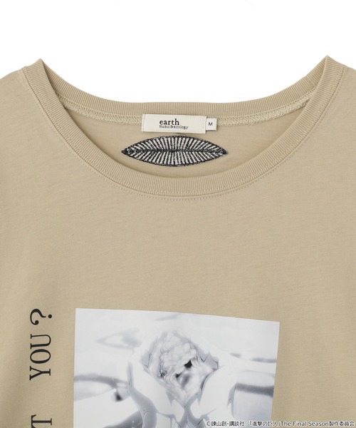 earth music&ecology(アースミュージックアンドエコロジー)の「はじまりのTシャツ(Tシャツ/カットソー・レディース・ブラック/ホワイト/ベージュ・L/M/S)」の22枚目の写真