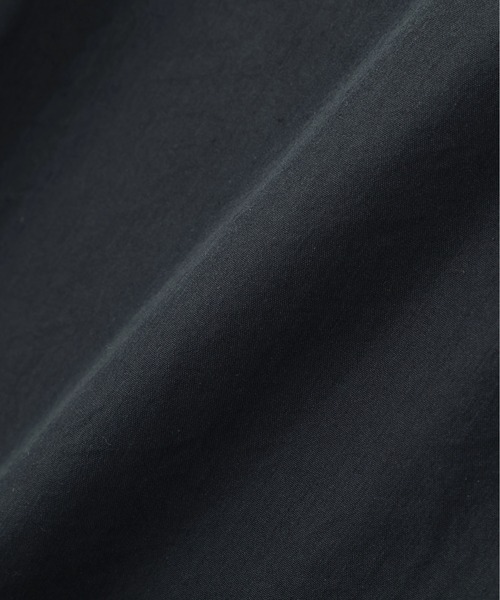 MHL.（エムエイチエル）の「COTTON NYLON VOILE（シャツ/ブラウス・レディース・チャコール/グリーン・1/2）」の9枚目の写真