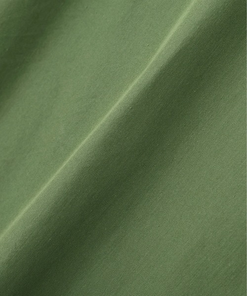 MHL.（エムエイチエル）の「COTTON NYLON VOILE（シャツ/ブラウス・レディース・チャコール/グリーン・1/2）」の3枚目の写真
