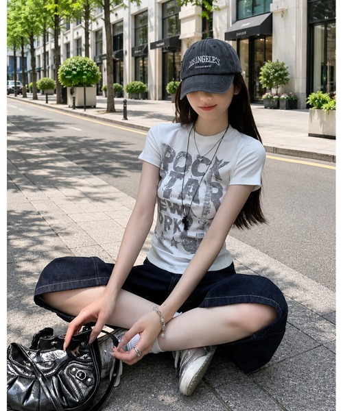 inst.ALL(インストール)の「ROCKグラフィックTシャツ(Tシャツ/カットソー・レディース・ホワイト・M)」の12枚目の写真