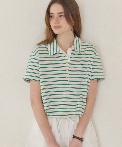 Solver Stripe Pike T‑shirt — футболка с полосой — белая (Hawaiian White)