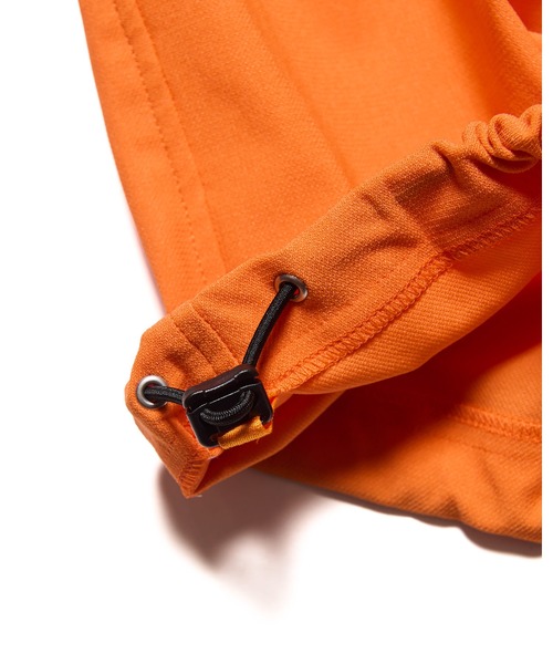 SOPHNET.（ソフネット）の「4-WAY STRETCH L/S POLO SHIRT（ポロシャツ・メンズ・ネイビー/チャコールグレー/オレンジ・1/2/3/4）」の10枚目の写真