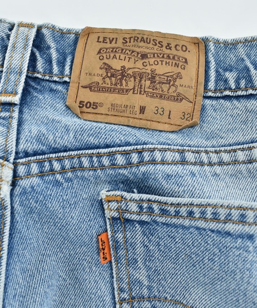 Levi's(リーバイス)の「【USED】90’s Levi's 505 オレンジタブ デニムパンツ USA製(デニムパンツ・メンズ・ブルー・LARGE)」の7枚目の写真