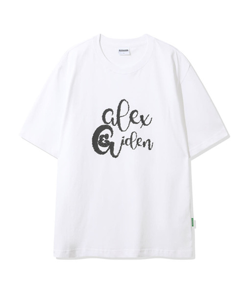 ALEXNAIDEN(アレックスエンエイデン)の「スクライブ半袖Tシャツ(Tシャツ/カットソー・レディース・ブラック/ホワイト/チャコール・X-LARGE/LARGE/MEDIUM/SMALL)」の2枚目の写真