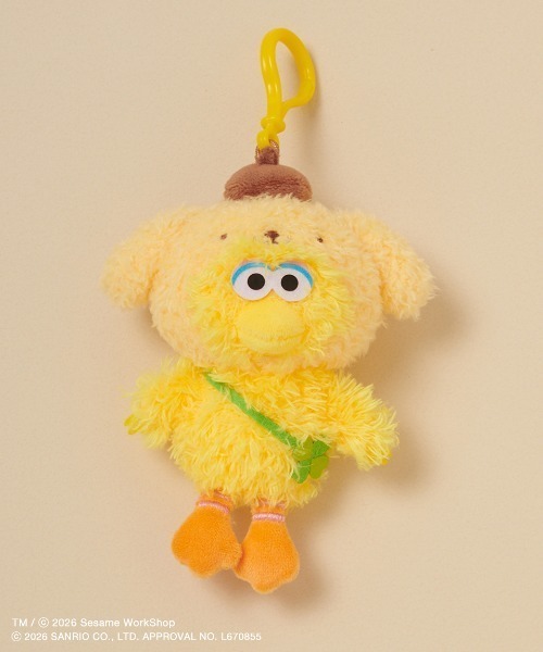 SESAME STREET MARKET×サンリオキャラクターズ】ぬいぐるみチャーム