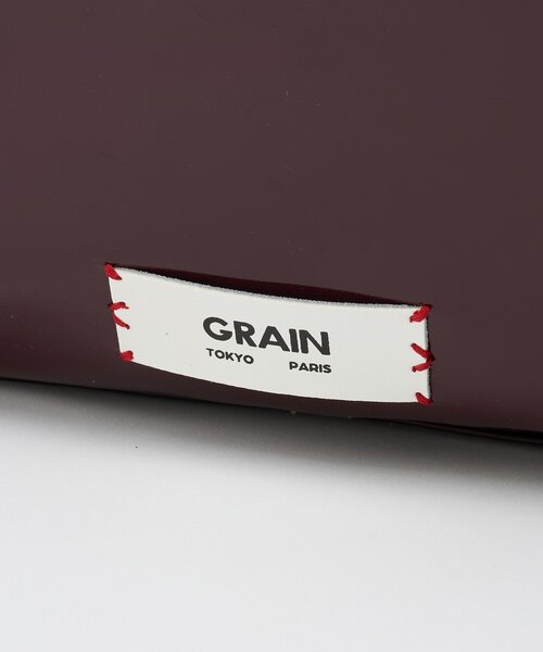GRAIN（グレイン）の「【GRAIN/グレイン】2wayエナメルBIGバッグ（ボストンバッグ・レディース・ネイビー/レッド・FREE）」の22枚目の写真